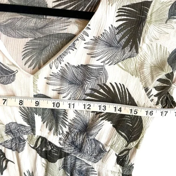 Pink Martini Women's Palm Print Midi Dress - Picture 8 of 9